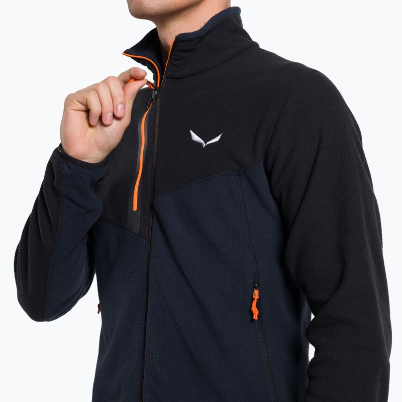 Pánská fleecová mikina Salewa Paganella EN navy blue 27924 4