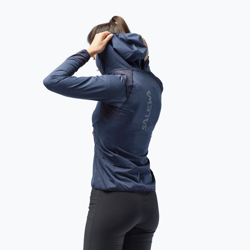 Salewa dámská fleecová mikina Agner Hybrid PL/DST FZ Hoody navy blue 00-0000027372 6