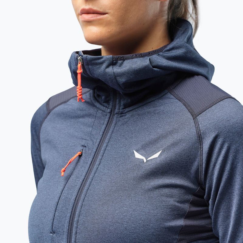 Salewa dámská fleecová mikina Agner Hybrid PL/DST FZ Hoody navy blue 00-0000027372 7