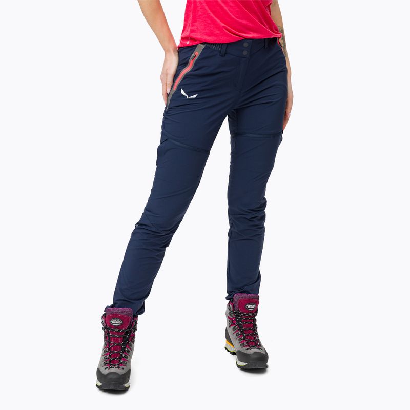 Dámské softshellové kalhoty Salewa Pedroc DST navy blue 00-0000026958