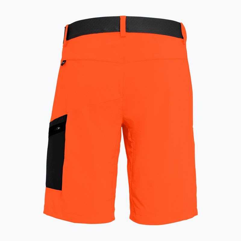 Pánské turistické šortky Salewa Pedroc Cargo 2  oranžové 26934 5