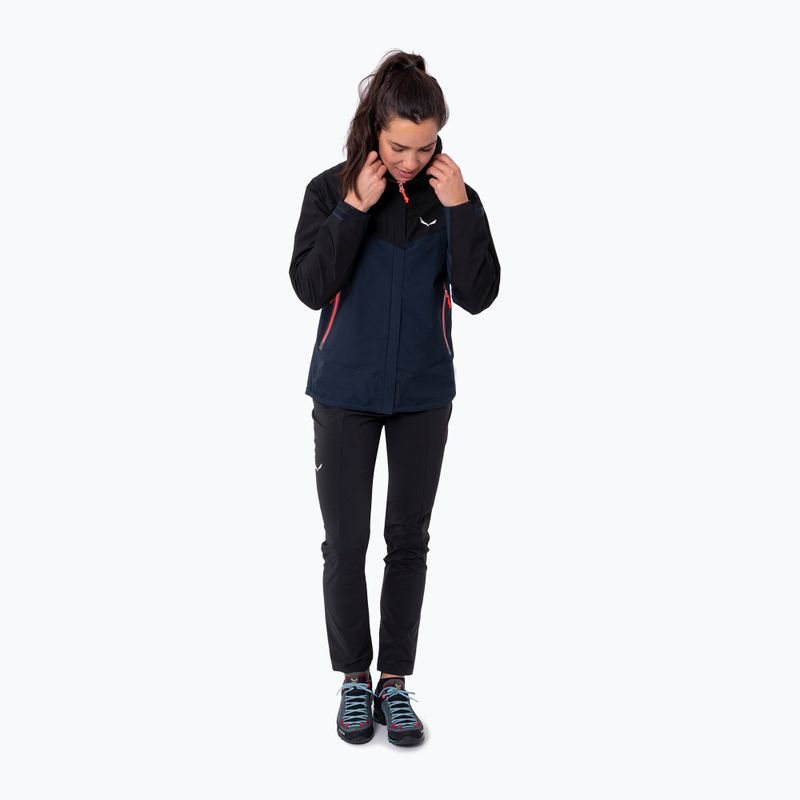 Salewa Moiazza GTX-Pac dámská bunda do deště navy-black 00-0000027911
