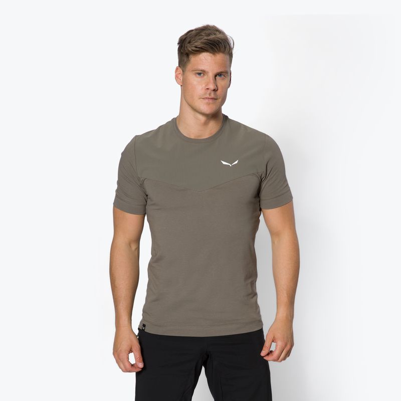Salewa Lavaredo Hemp green pánské trekové tričko 00-0000028061