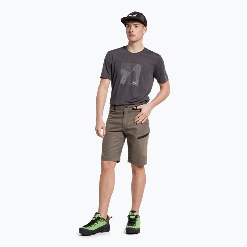 Salewa Lavaredo Hemp pánské turistické šortky hnědé 00-0000028033 2