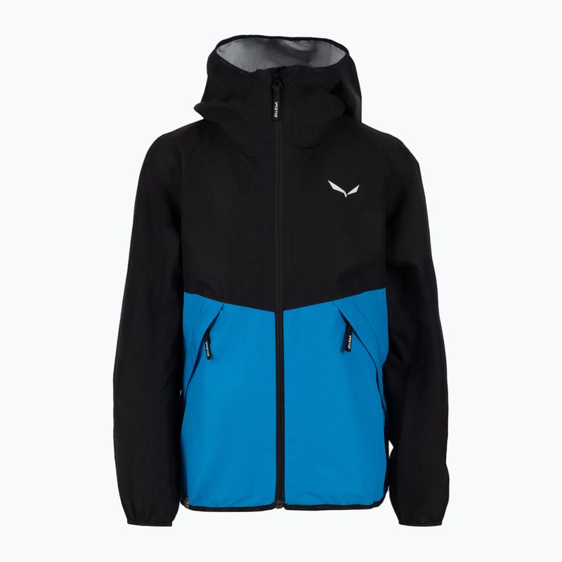 Salewa Aqua PTX dětská bunda do deště černo-modrá 00-0000028120