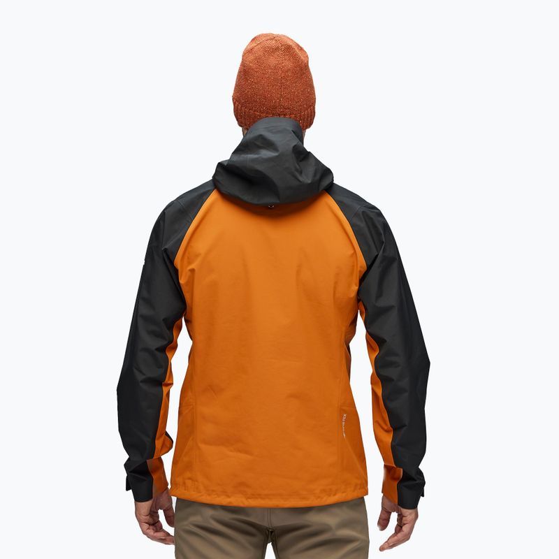 Salewa pánská bunda do deště Moiazza GTX-Pac hnědá/černá 00-0000027910 5