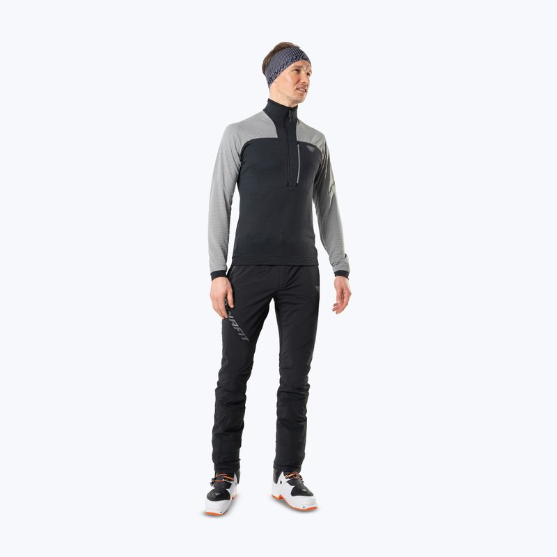 Pánská outdoorová mikina DYNAFIT Speed PTC 1/2 Zip šedo-černá 08-0000071498 2