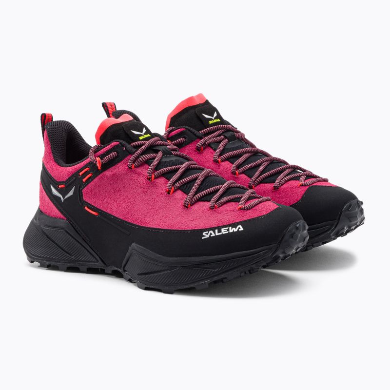 Salewa Dropline Leather dámské turistické boty růžové 00-0000061394 5