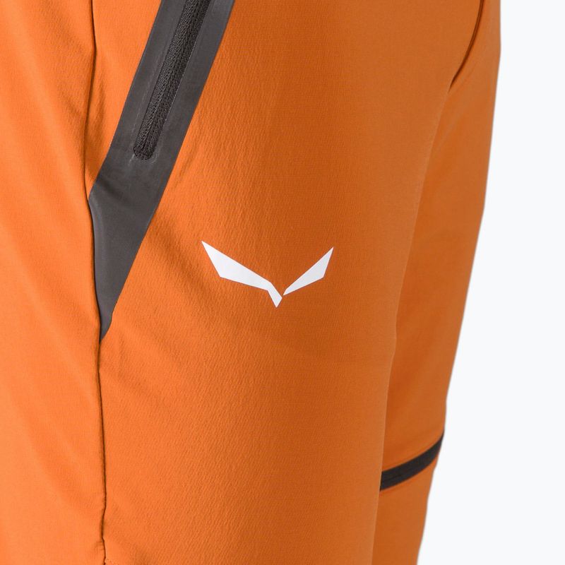 Pánské softshellové kalhoty Salewa Pedroc DST orange 00-0000026957 2