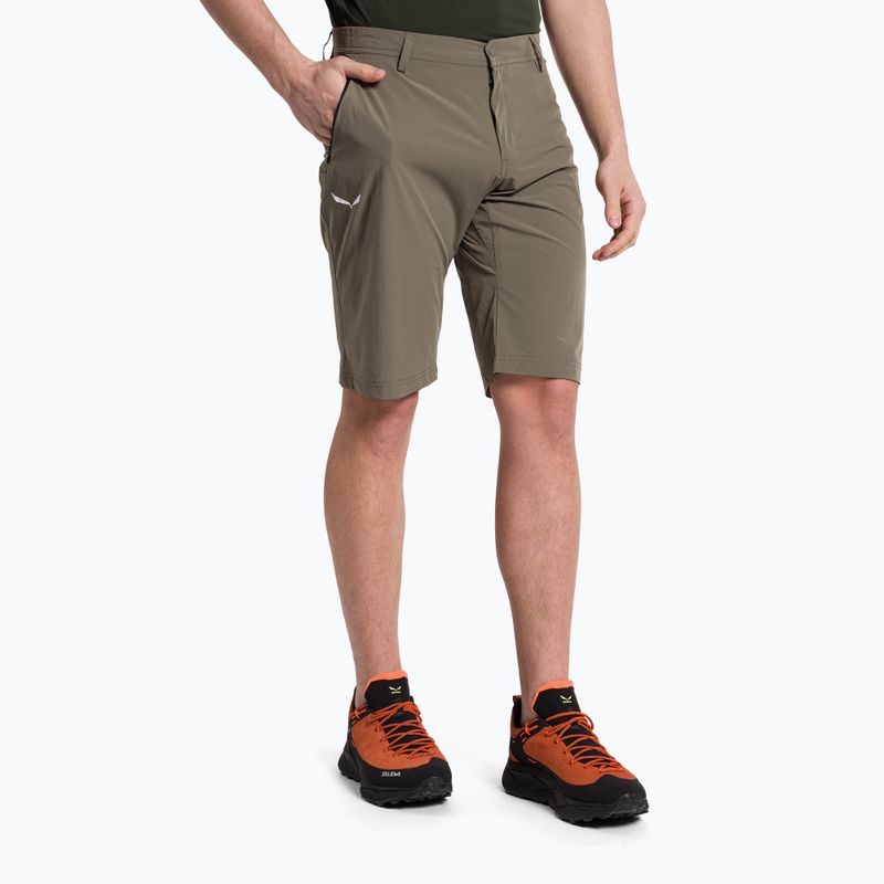 Salewa pánské turistické šortky Talveno DST hnědé 00-0000027064