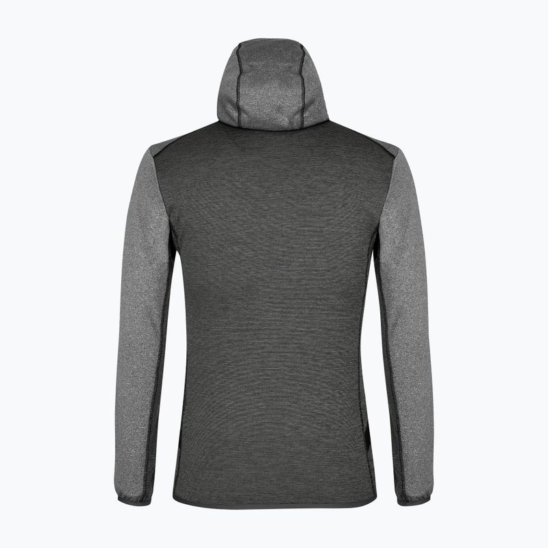 Salewa pánská fleecová mikina Puez Melange PL FZ Hoody šedá 00-0000027386 5