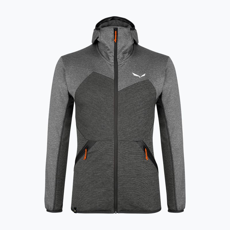 Salewa pánská fleecová mikina Puez Melange PL FZ Hoody šedá 00-0000027386 6