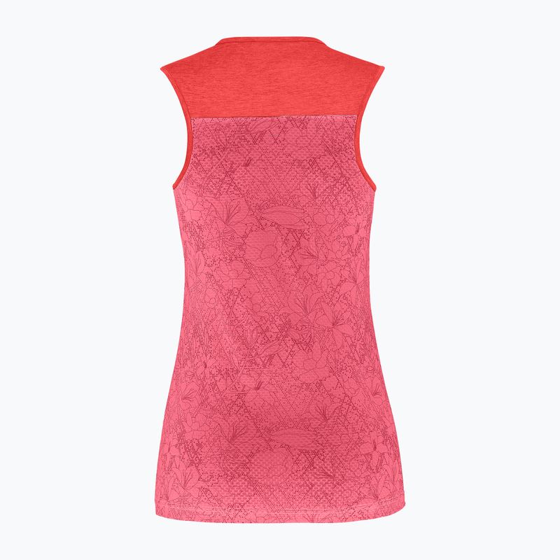 Salewa dámské trekové tričko Puez Graphic Dry Tank pink 00-0000027482 5