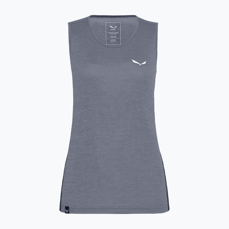 Dámské trekové tričko Salewa Puez Graphic Dry Tank šedé 00-0000027482 8