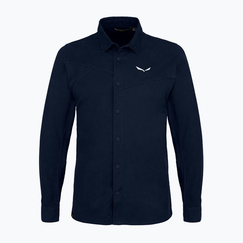 Pánské trekové tričko Salewa Fanes Hemp navy blue 00-0000028298 4