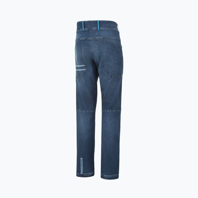 Wild Country pánské lezecké kalhoty Session Denim blue 40-0000095190 2