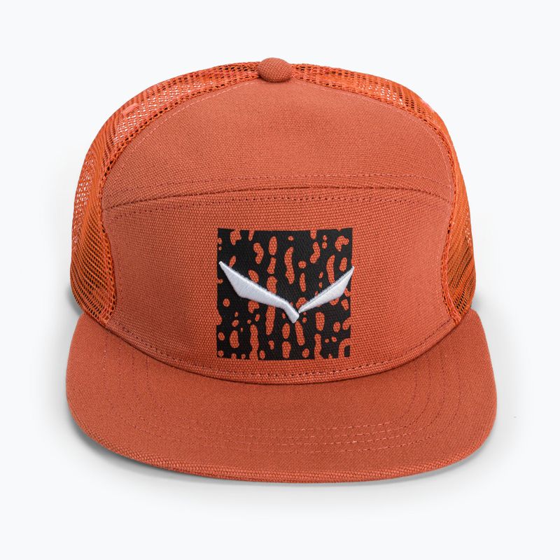 Salewa Pure Salamander Logo oranžová baseballová čepice 00-0000028286 4