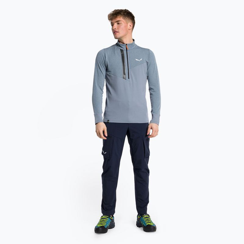 Salewa pánské softshellové kalhoty Puez DST Cargo navy blue 00-0000028310 2
