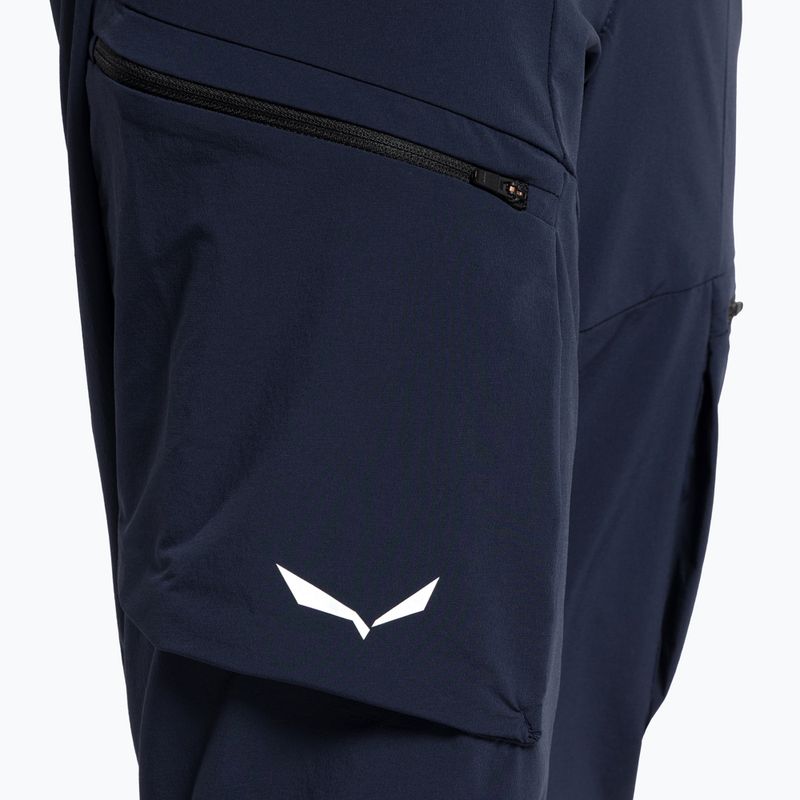 Salewa pánské softshellové kalhoty Puez DST Cargo navy blue 00-0000028310 4