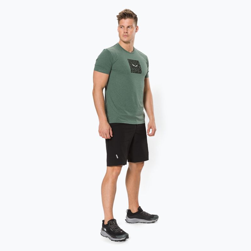 Salewa Pure Box Dry pánské trekové tričko zelené 00-0000028378 2