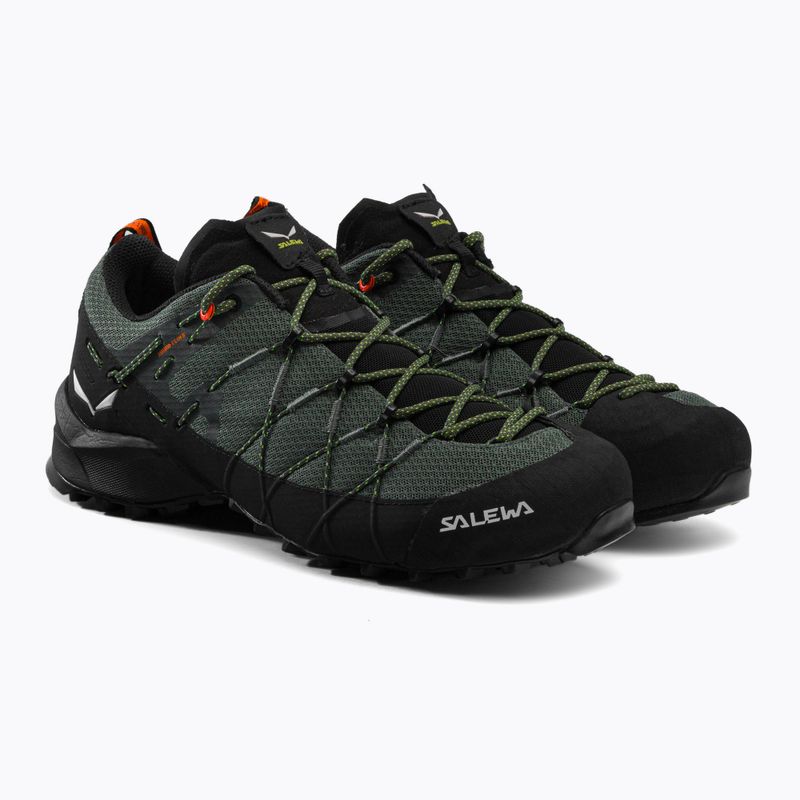 Salewa pánská přístupová obuv Wildfire 2 black-green 00-0000061404 5