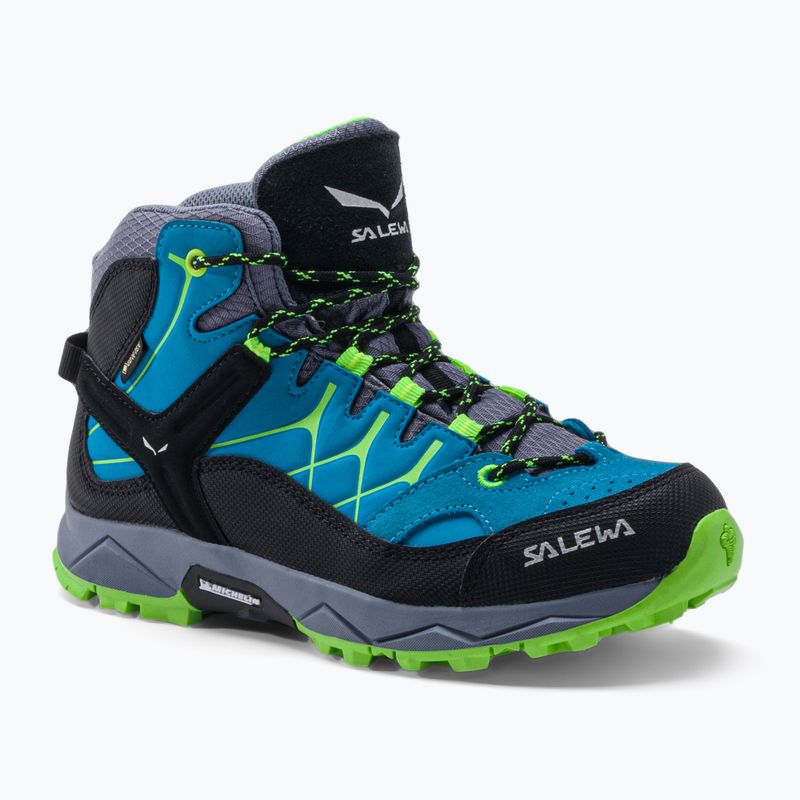 Dětské trekové boty Salewa Alp Trainer Mid GTX blue 00-0000064010