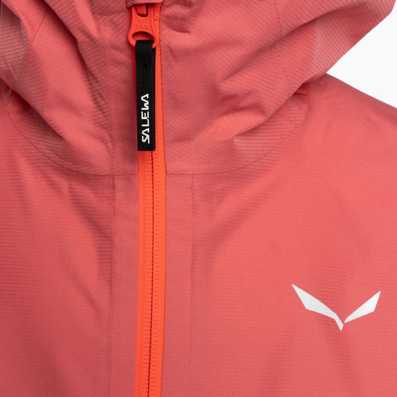 Salewa Aqua PTX dětská bunda do deště růžová 00-0000028120 3