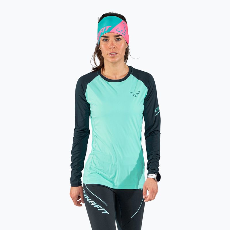 Dámské běžecké tričko Longsleeve DYNAFIT Alpine Pro marine blue
