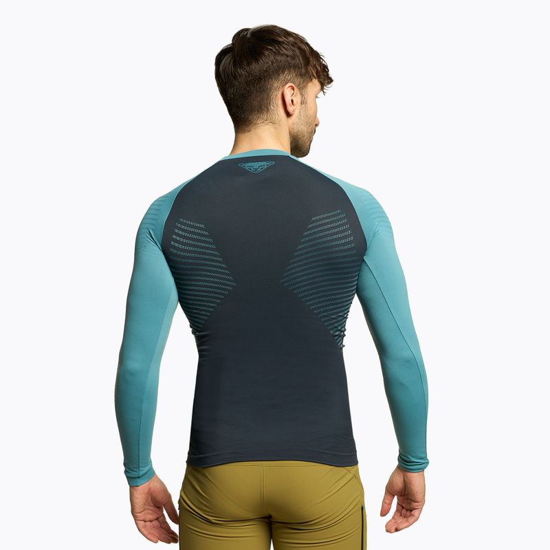 Pánská termoakční mikina DYNAFIT Speed Dryarn storm blue 3