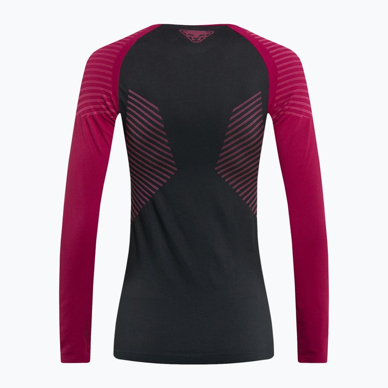 DYNAFIT Speed Dryarn LS dámské termotričko černo-červené 08-0000071057 2