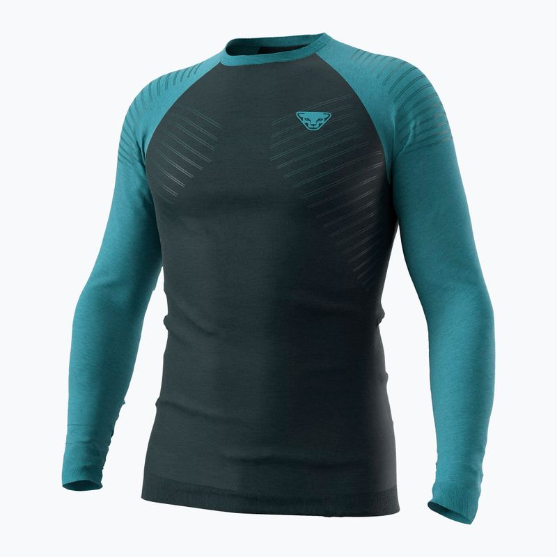 Pánské termo tričko Longsleeve DYNAFIT Tour Light Merino storm blue 5