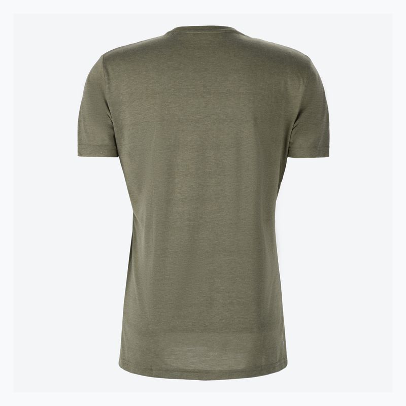 Pánské trekové tričko Salewa Solidlogo Dry khaki 00-0000027018 5