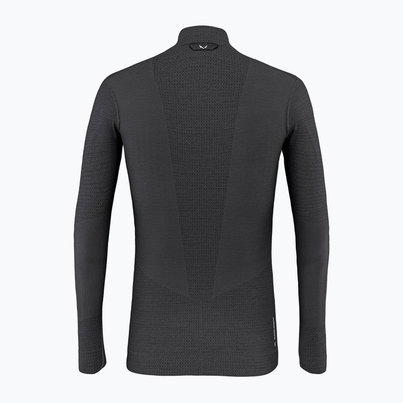 Pánské termo tričko longsleeve  Salewa Zebru Med Warm Amr 1/2z onyx 2