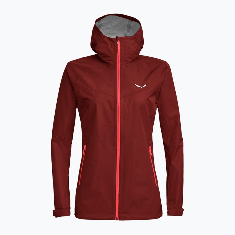 Salewa dámská bunda do deště Puez Aqua 3 PTX vínová 00-0000024546 3