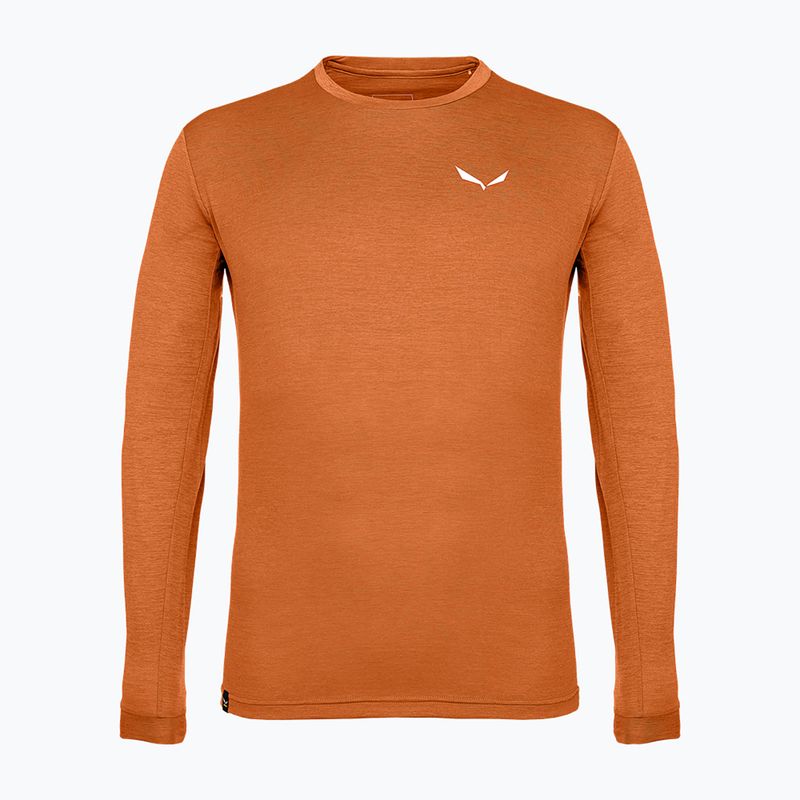 Salewa pánské trekové tričko Puez Melange Dry orange 27453 4
