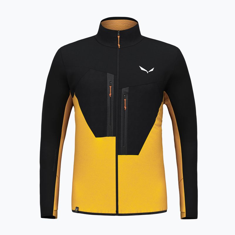 Pánská fleecová mikina Salewa Ortles AM black/yellow 00-0000028178 4