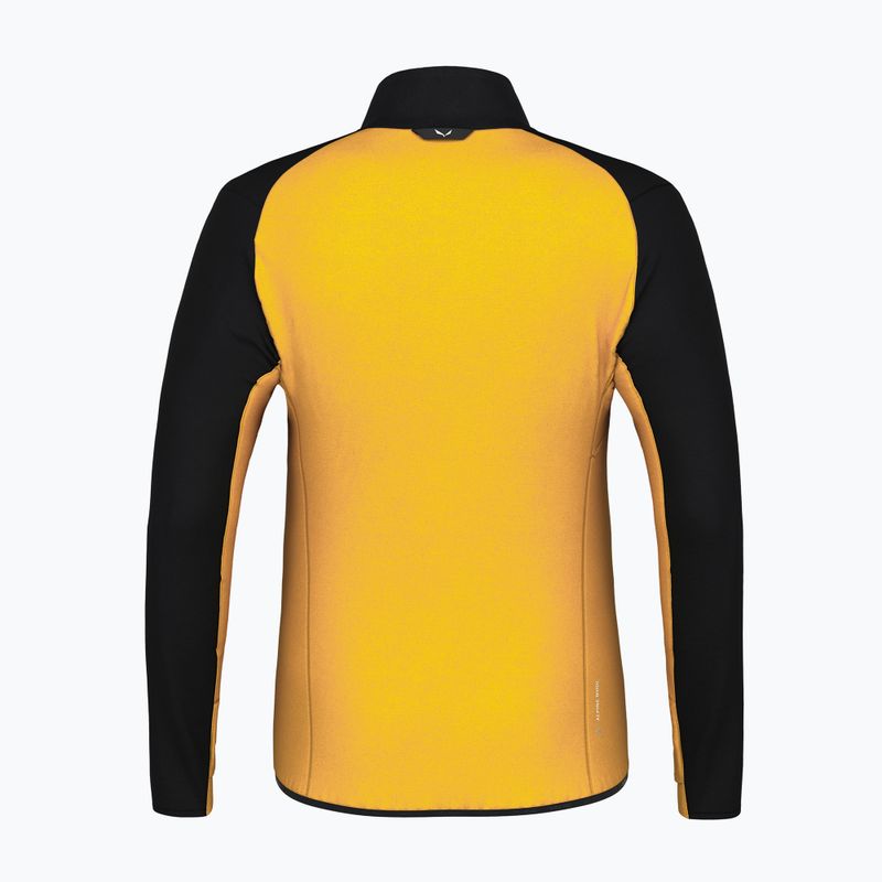 Pánská fleecová mikina Salewa Ortles AM black/yellow 00-0000028178 5