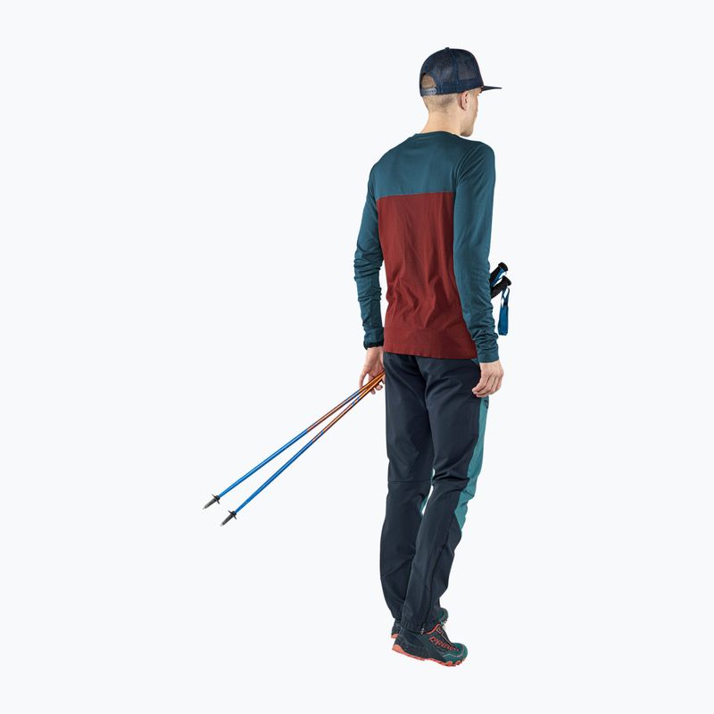 Pánské turistické tričko DYNAFIT Traverse S-Tech bordó 08-0000071606 2