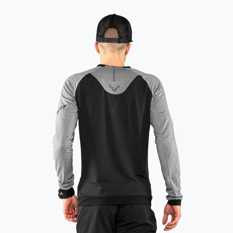 Pánské trekové tričko Longsleeve DYNAFIT Speed Polartec quiet shade melange 3