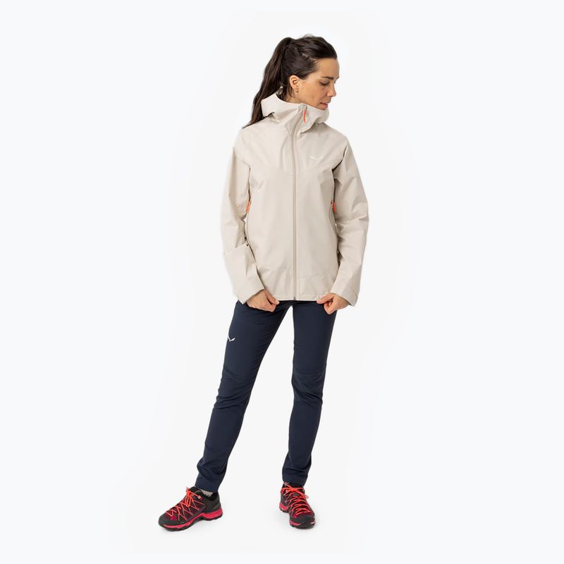 Salewa Puez GTX Paclite dámská bunda do deště béžová 00-0000028477 2