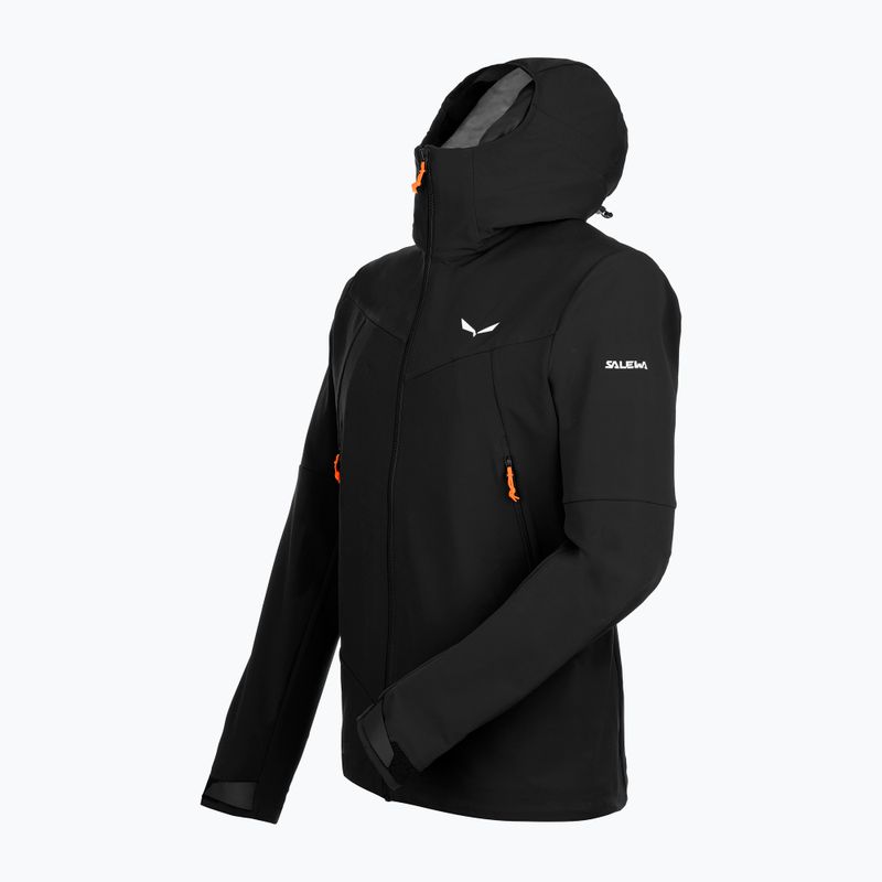 Salewa pánská softshellová bunda Sella DST černá 00-0000028468 5