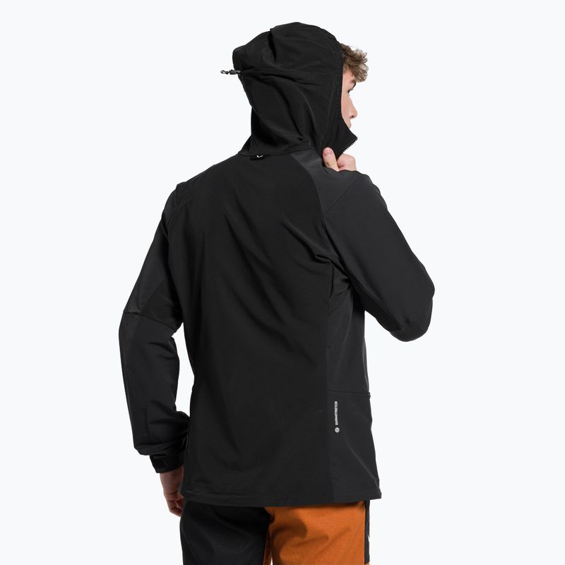 Salewa pánská softshellová bunda Sella DST černá 00-0000028468 3