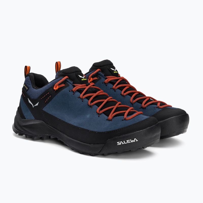 Salewa Wildfire Leather GTX pánské trekové boty modré 00-0000061416 4