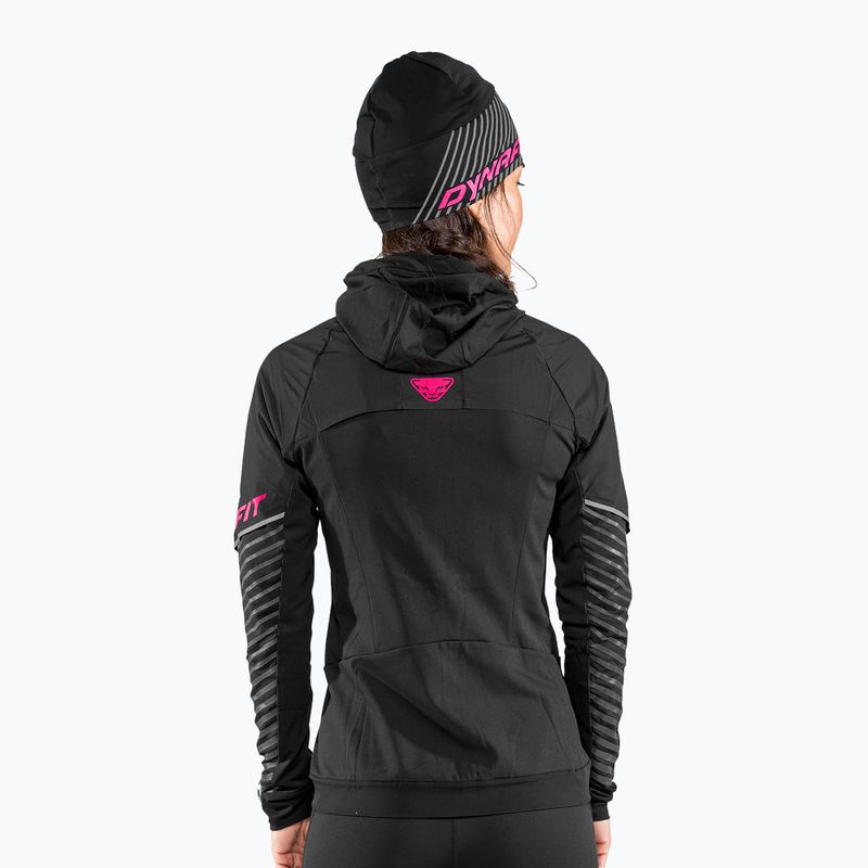 Dámská běžecká bunda DYNAFIT Alpine Reflective black out pink glo 3