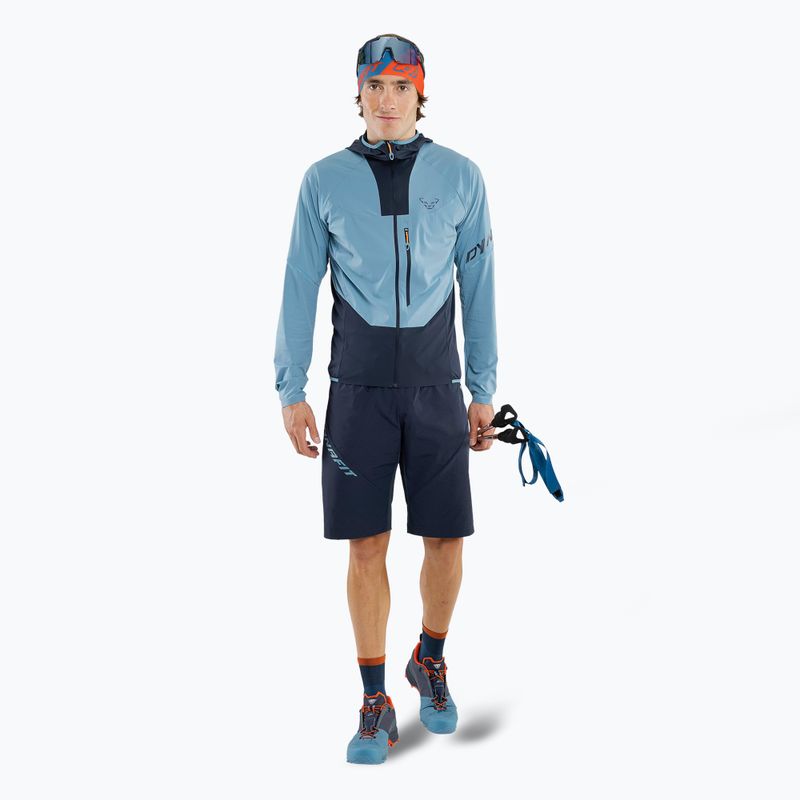 Pánská větrovka DYNAFIT Traverse Dynastretch storm blue 2