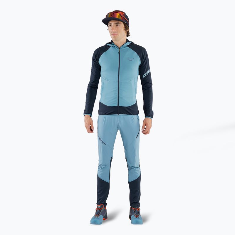 Pánská trekingová mikina DYNAFIT Transalper Light Polartec Hoody blueberry storm blue 2