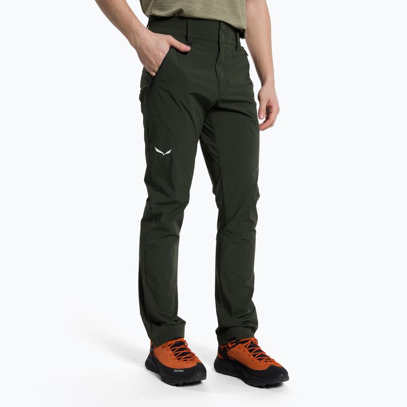 Salewa pánské trekové kalhoty Talveno 2 DST green 00-0000027804