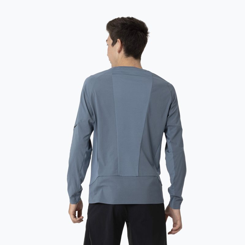 Pánské tričko longsleeve Salewa Pedroc Dry java blue 4