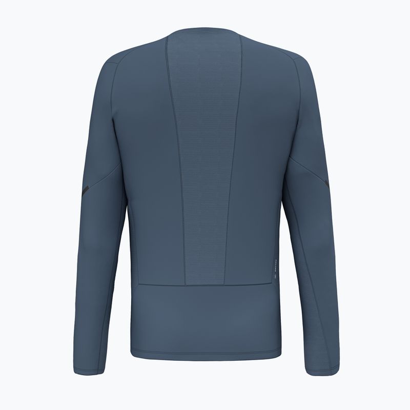 Pánské tričko longsleeve Salewa Pedroc Dry java blue 9