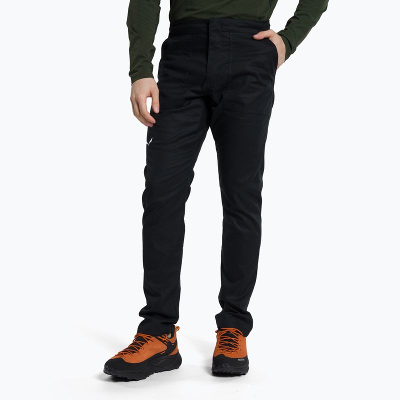 Salewa pánské lezecké kalhoty Lavaredo Hemp Ripstop černé 00-0000028550